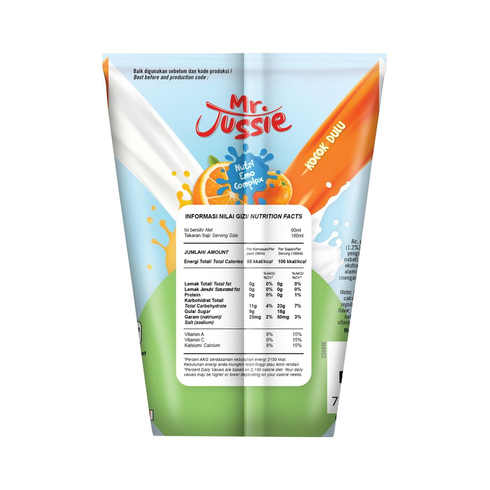 Mr Jussie Milky Jeruk 90 ml - 3
