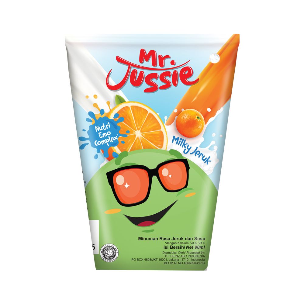 Mr Jussie Milky Jeruk 90 ml - 2