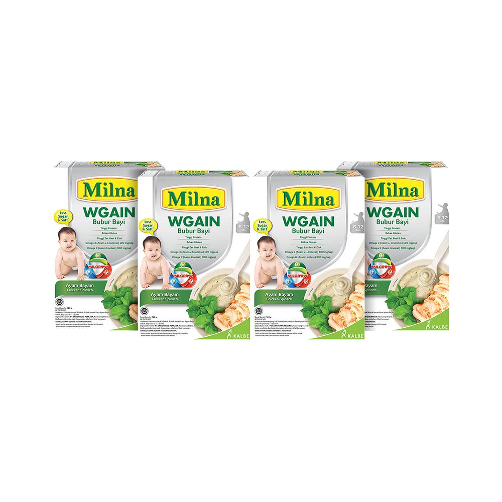 Bundle 4 Milna Wgain 6+ Ayam Bayam - 2