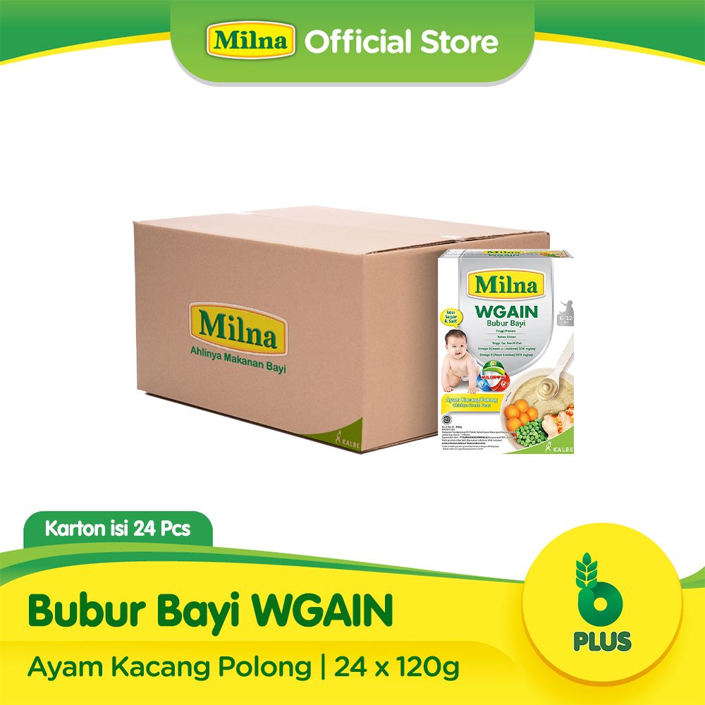Bundle Carton Milna WGAIN 6+ Ayam Kacang Polong - 1
