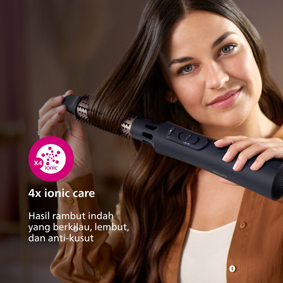 Philips | Airstyler | Catokan Curly | Rambut Ekstra Shiny Seperti dari Salon| 5 Aksesoris| BHA530/00 - 4