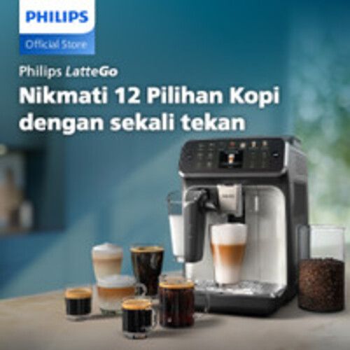 Mesin Kopi Otomatis - Philips Fully Automatic Espresso Machine 4400 Series - Latte Go - 1