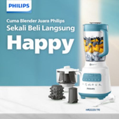 Philips Blender 5000 series HR2223/70 - Misty Blue + 3-IN-1 Accessory - 2