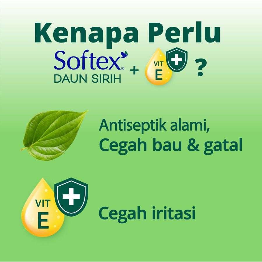 Softex Daun Sirih NonWing 20s [SEGARI ONLY] - 2