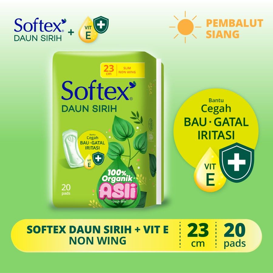 Softex Daun Sirih NonWing 20s [SEGARI ONLY] - 1