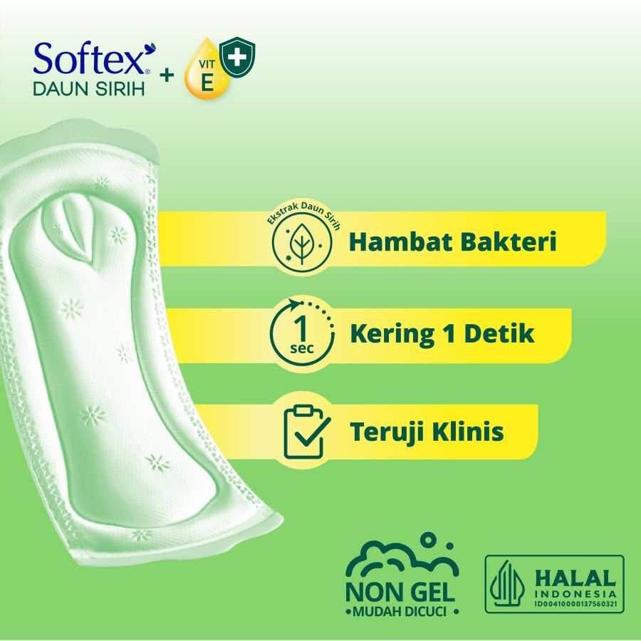 Softex Daun Sirih NonWing 20s [SEGARI ONLY] - 3