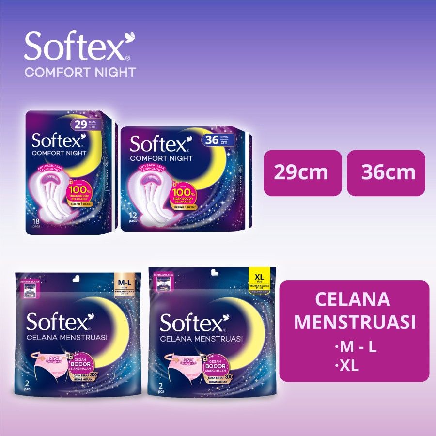 Softex Comfort Night 29cm 20s [SEGARI ONLY] - 5