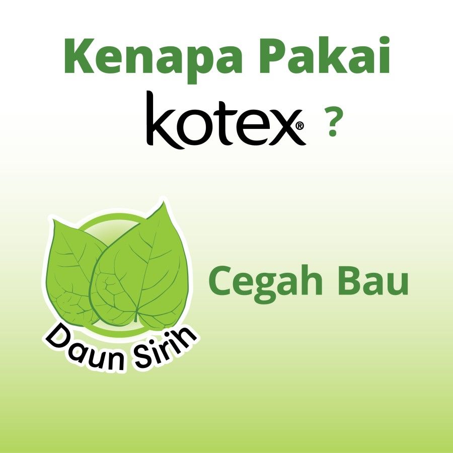Kotex Liners Longer & Wider Daun Sirih 32s [SEGARI ONLY] - 2