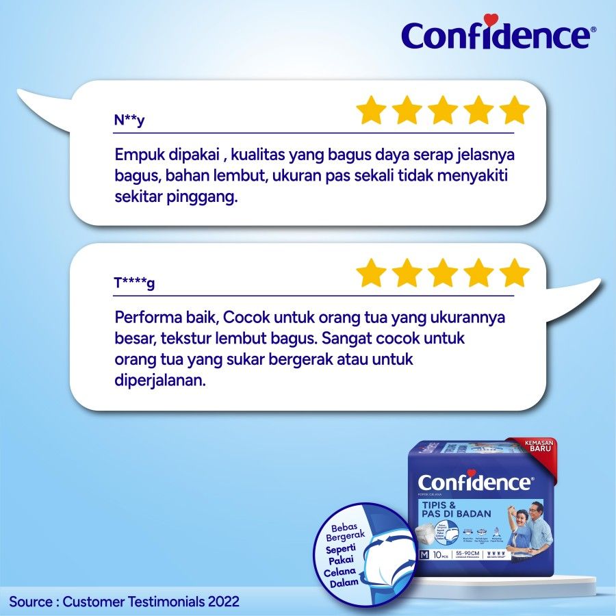 Confidence Popok Celana Dewasa Extra Serap L16 [SEGARI ONLY] - 4