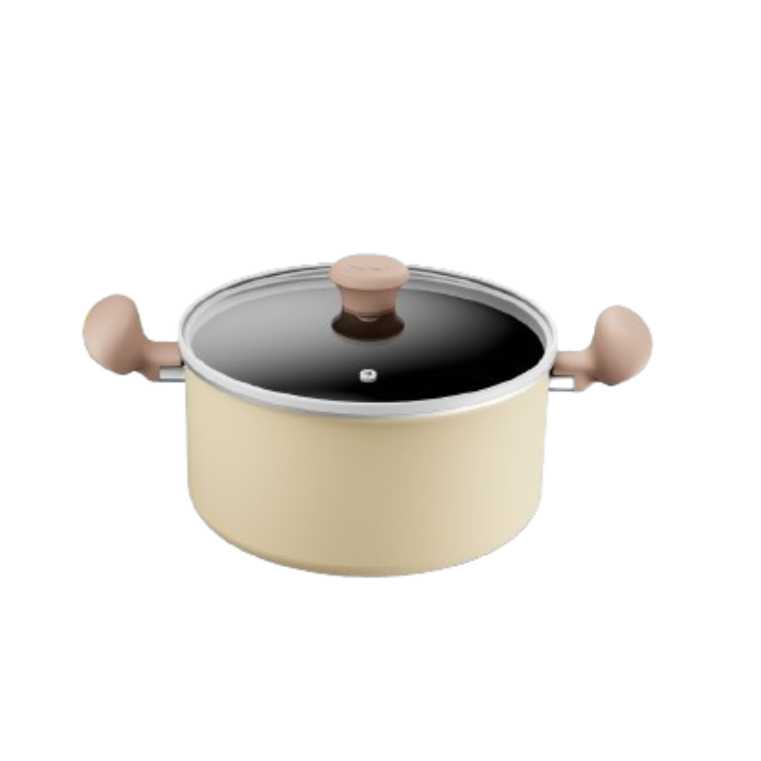 Tefal Daisy Stewpot 24cm Dengan Tutup / Wajan Panci Anti Lengket - 4