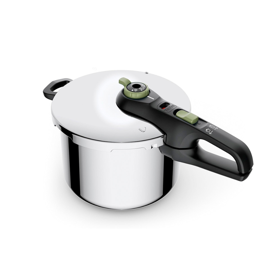 Tefal Panci Presto / Pressure Cooker Stainless Steel Semua Kompor - 8L - 1