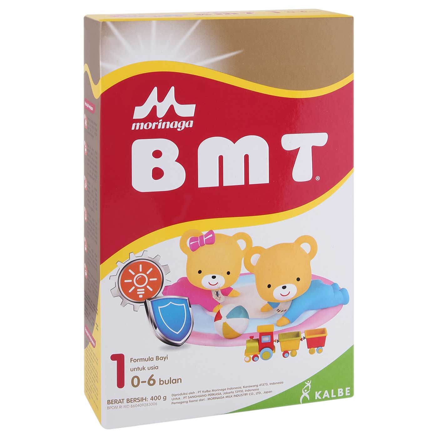 Morinaga BMT Gold Geniupro Formula Bayi Usia 0-6 Bulan 390g - 2