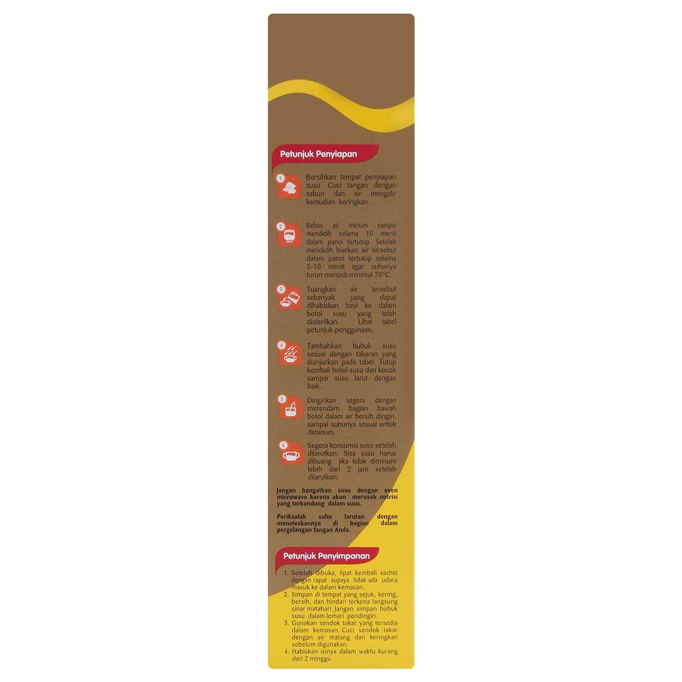 Morinaga BMT Gold Geniupro Formula Bayi Usia 0-6 Bulan 390g - 3