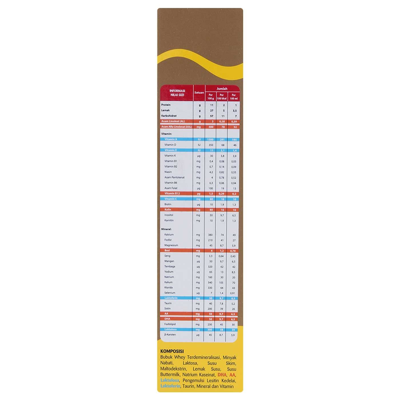 Morinaga BMT Gold Geniupro Formula Bayi Usia 0-6 Bulan 390g - 4