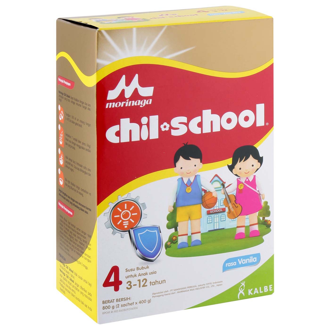 Chil School Gold Vanila 780g - 2