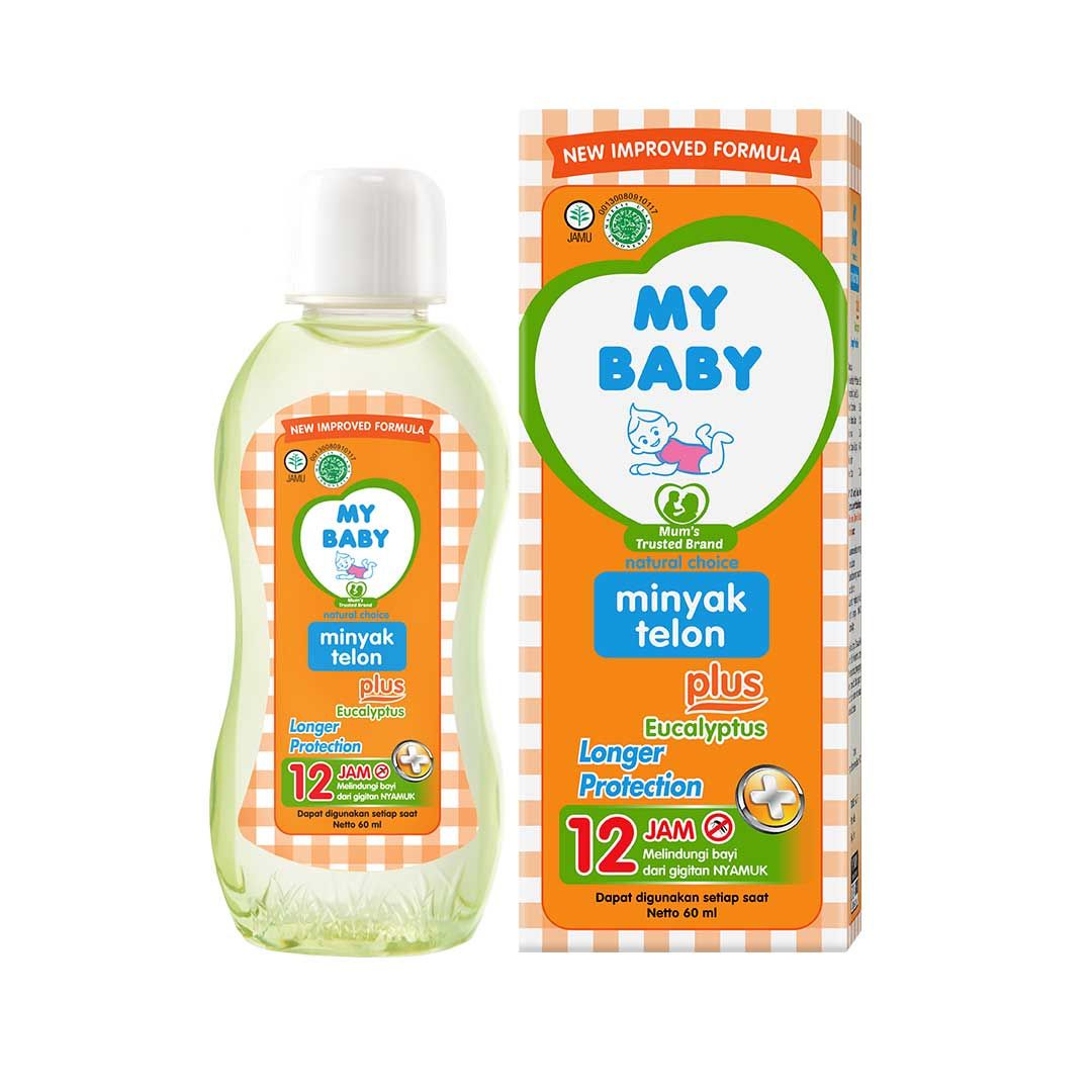 My Baby Minyak Telon Plus Longer Protection 60ml - 2