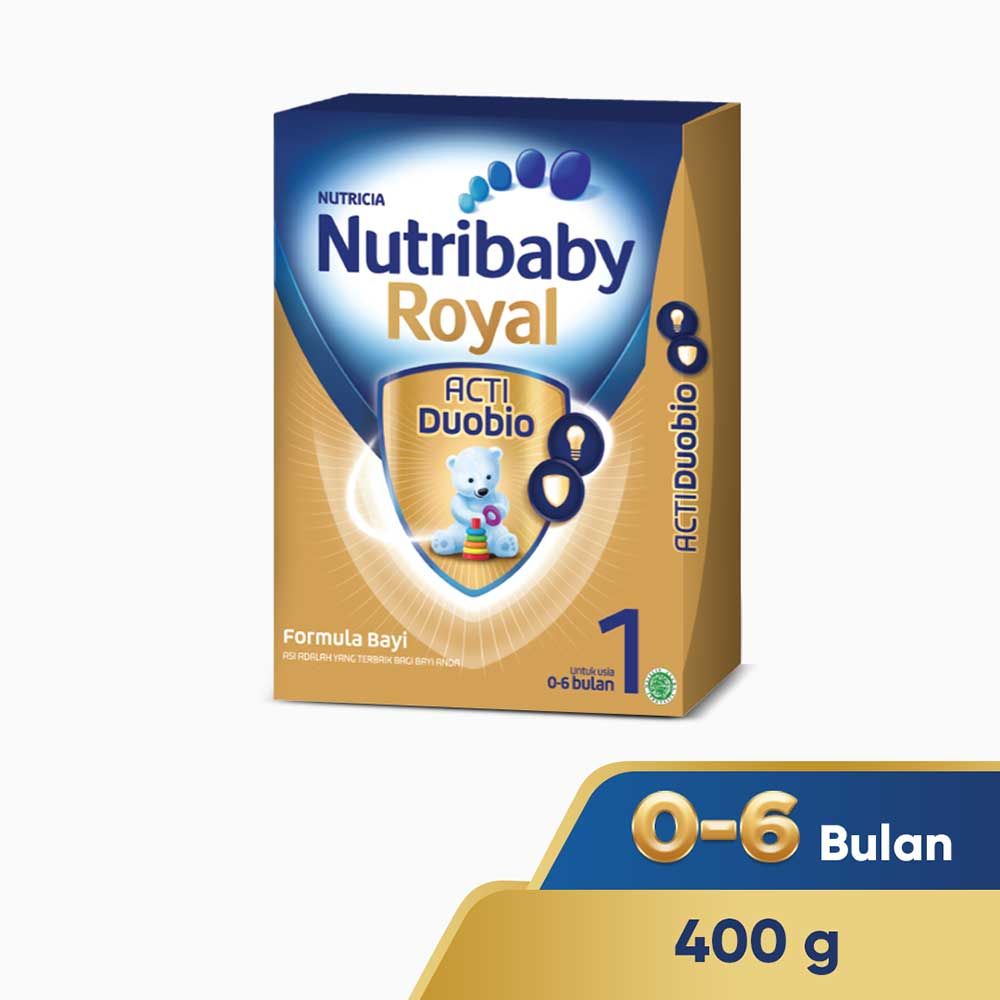 Nutribaby Royal 1 Formula Bayi Bubuk 400 GR - 1